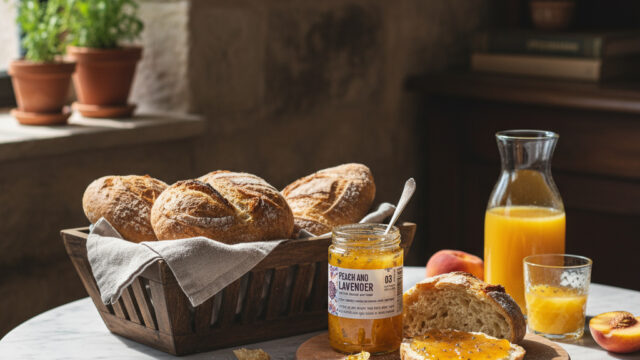 Martine_Zaar4our_fancy_table_with_marble_sourdough_has_peach_jam_on_it_fresh_ora_42fbd476-a464-4b74-b443-13b3192a9849-copy