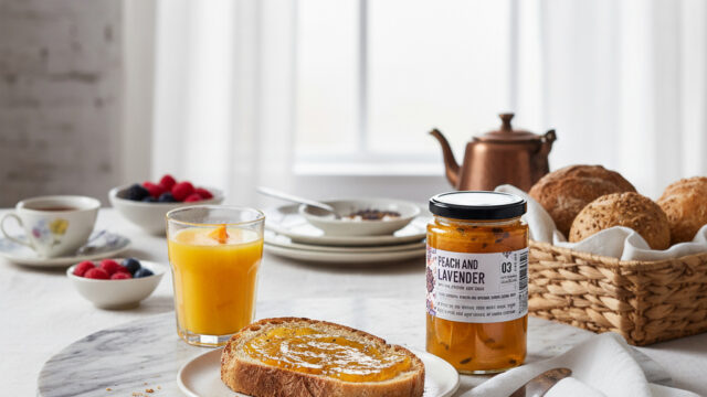 Martine_Zaarour_fancy_table_with_marble_sourdough_has_peach_jam_on_it_fresh_ora_42fbd476-a464-4b74-b443-13b3192a9849-copy